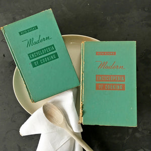Meta Given's Modern Encyclopedia of Cooking - Volume One and Two - 1957 Edition, 7th Printing