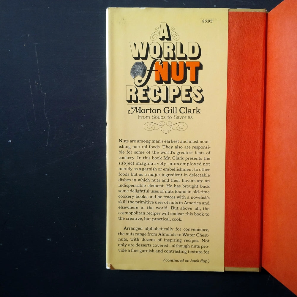 A World of Nut Recipes by Morton Gill Clark - 1960s Cookbook Featuring 19 Different Types of Nuts