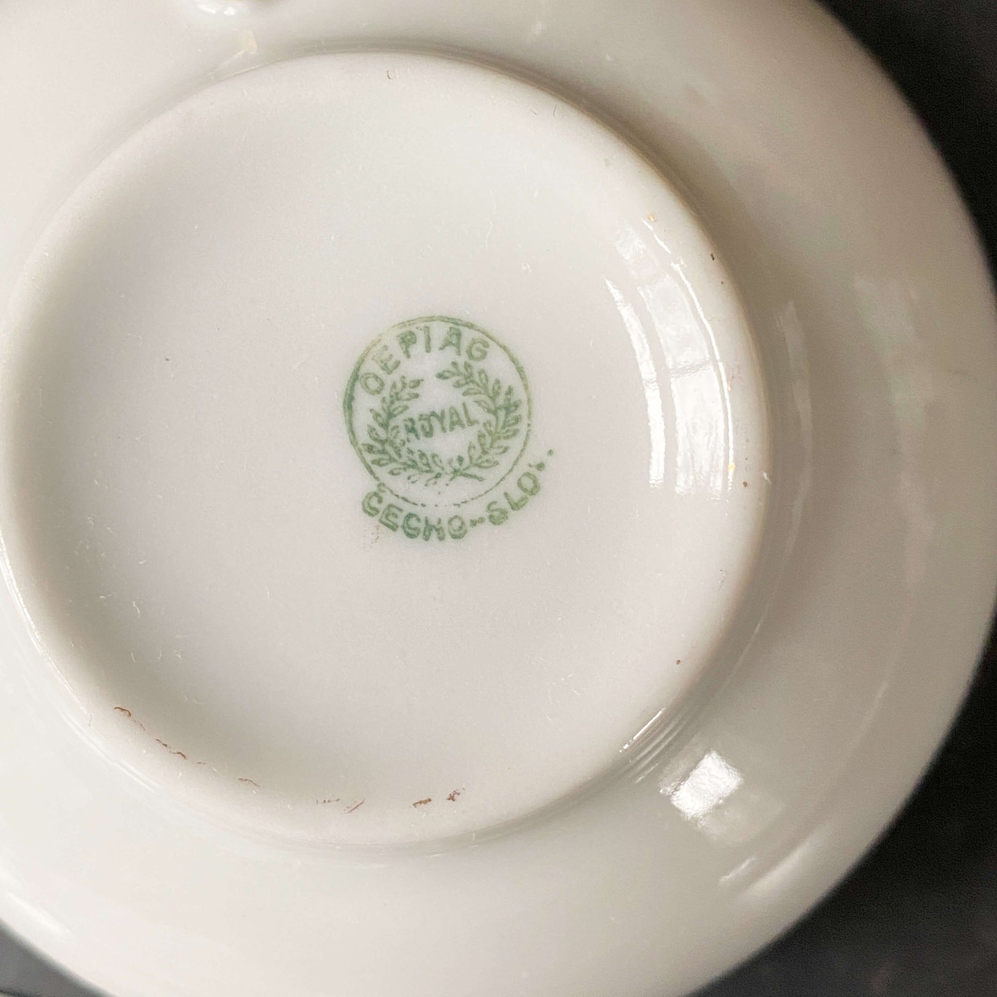 Vintage 1920s Art Deco Porcelain Teacup - Diana Pattern - Royal Austria