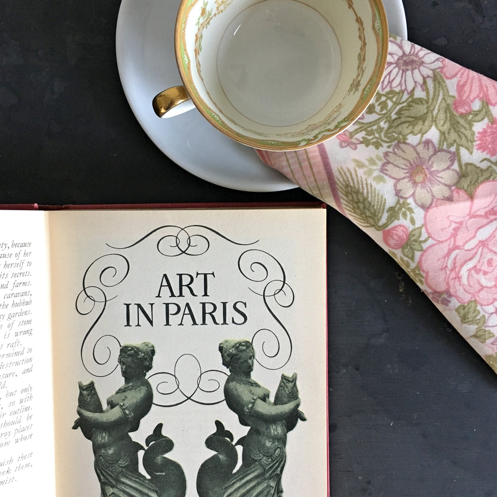 Vintage 1950's Paris Art Book - The Paris We Love- Dore Ogrizek The World In Color 1950