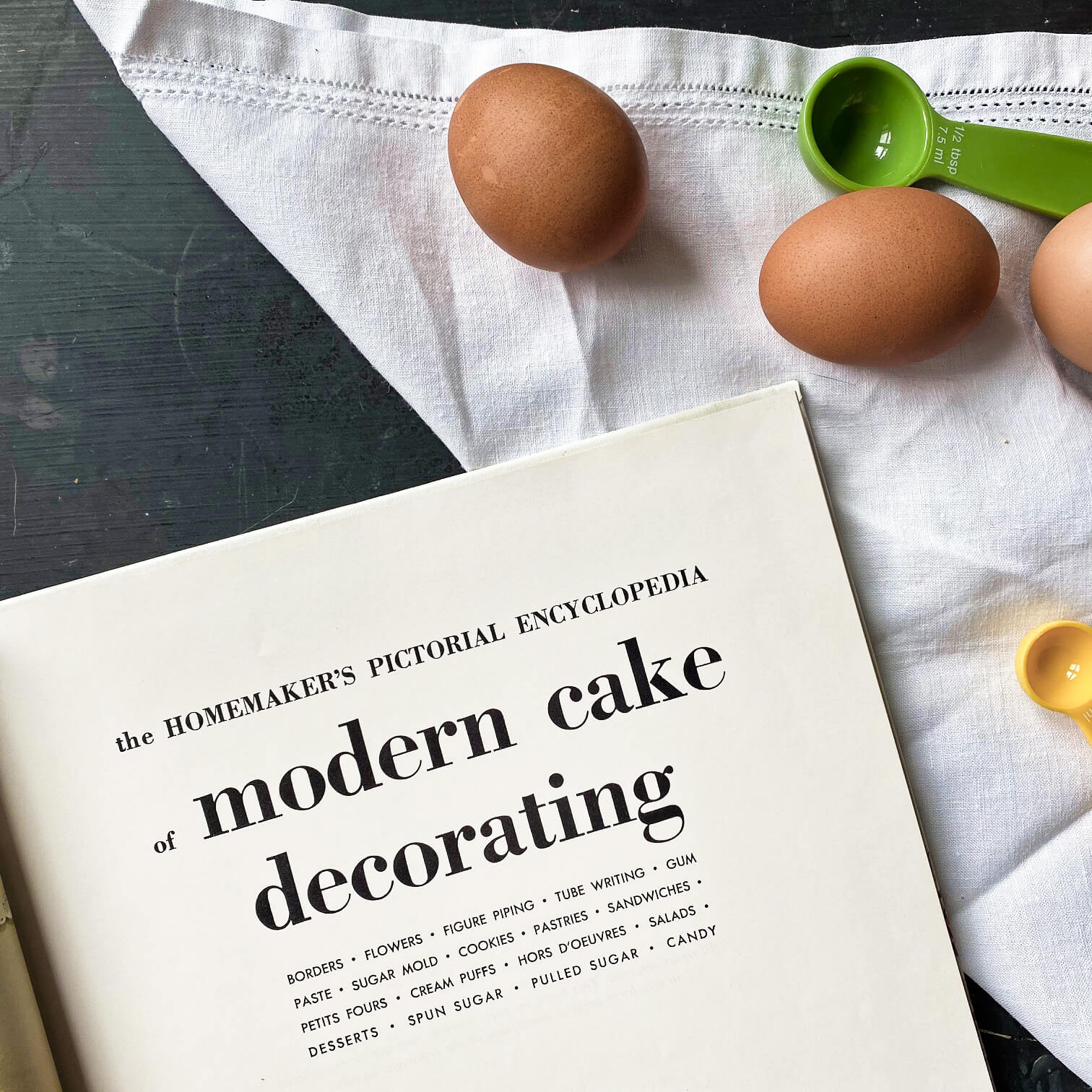 Pictorial Encyclopedia of Modern Cake Decorating - 1966 Edition, 22nd Printing - McKinley Wilton and Norman Wilton