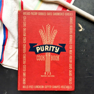 The Purity Cookbook - Purity Flour Mills Canada - 1945 Wartime Edition - WWII Era Cookbooks