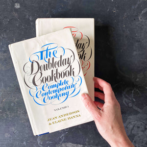 The Doubleday Cookbook Volume One and Two - 1975 Edition