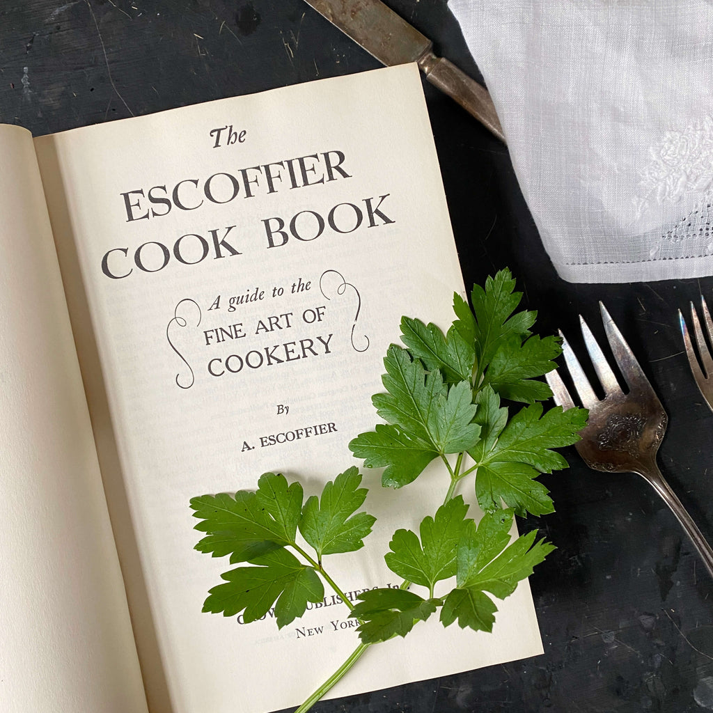 The Escoffier Cook Book circa 1969