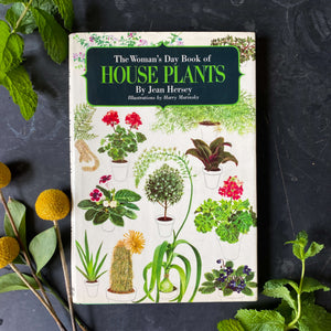 The Woman's Day Book of House Plants - Jean Hersey 1965 Edition