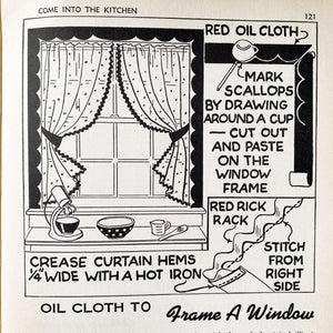 Vintage 1940s Interior Design Book - Home Decoration with Fabric and Thread - Ruth Wyeth Spears circa 1940