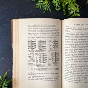 Vintage 1940s DIY Building Book - How to Build Cabins, Lodges and Bungalows