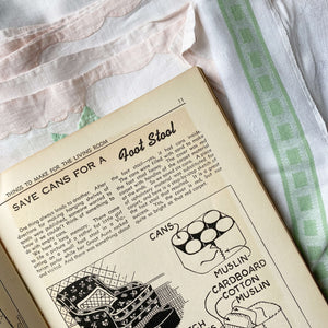 Vintage 1940s Interior Design Book - Home Decoration with Fabric and Thread - Ruth Wyeth Spears circa 1940