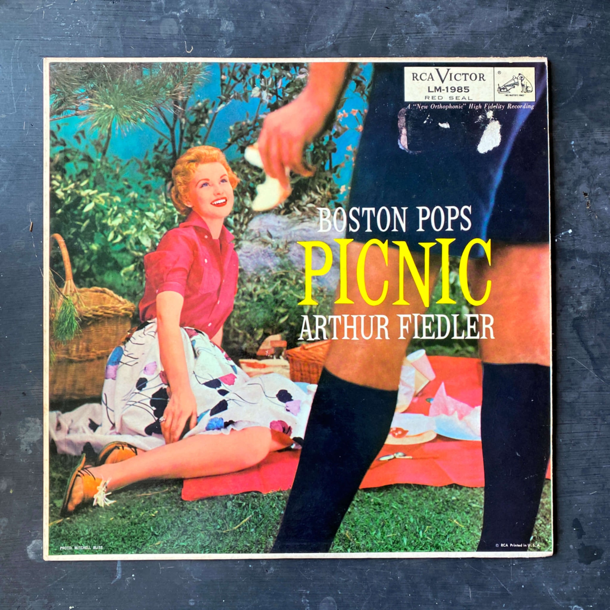 Vintage 1950s Boston Pops Record - Picnic - Featuring Arthur Fiedler circa 1956