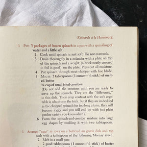 The Gourmet Cooking School Cookbook - Dione Lucas - 1964 Edition, 3rd Printing