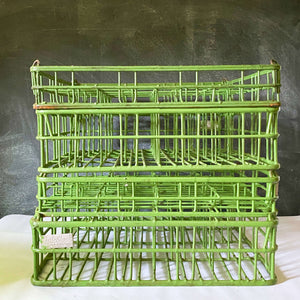 Vintage Sani-Stack Wire Dishwasher Crates - Assorted Stackable Sizes - Four Available