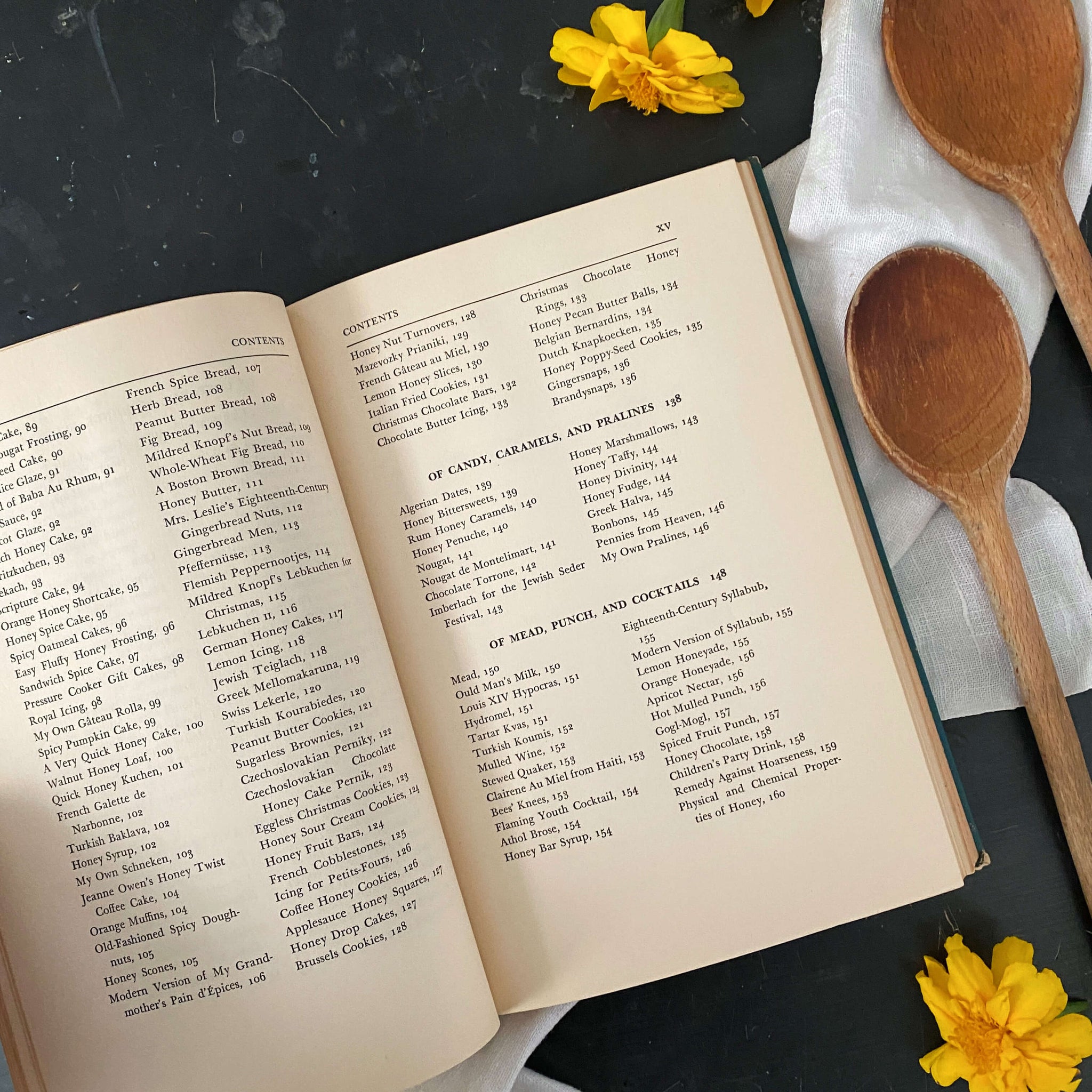 The Honey Cookbook by Juliette Elkon - 1955 First Edition