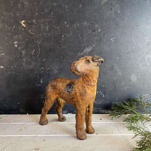 Vintage Cast Iron Hubley Fox Terrier Doorstop circa 1930s