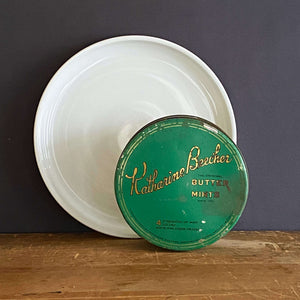 Vintage 1940s Candy Tin - Katharine Beecher Butter Mints