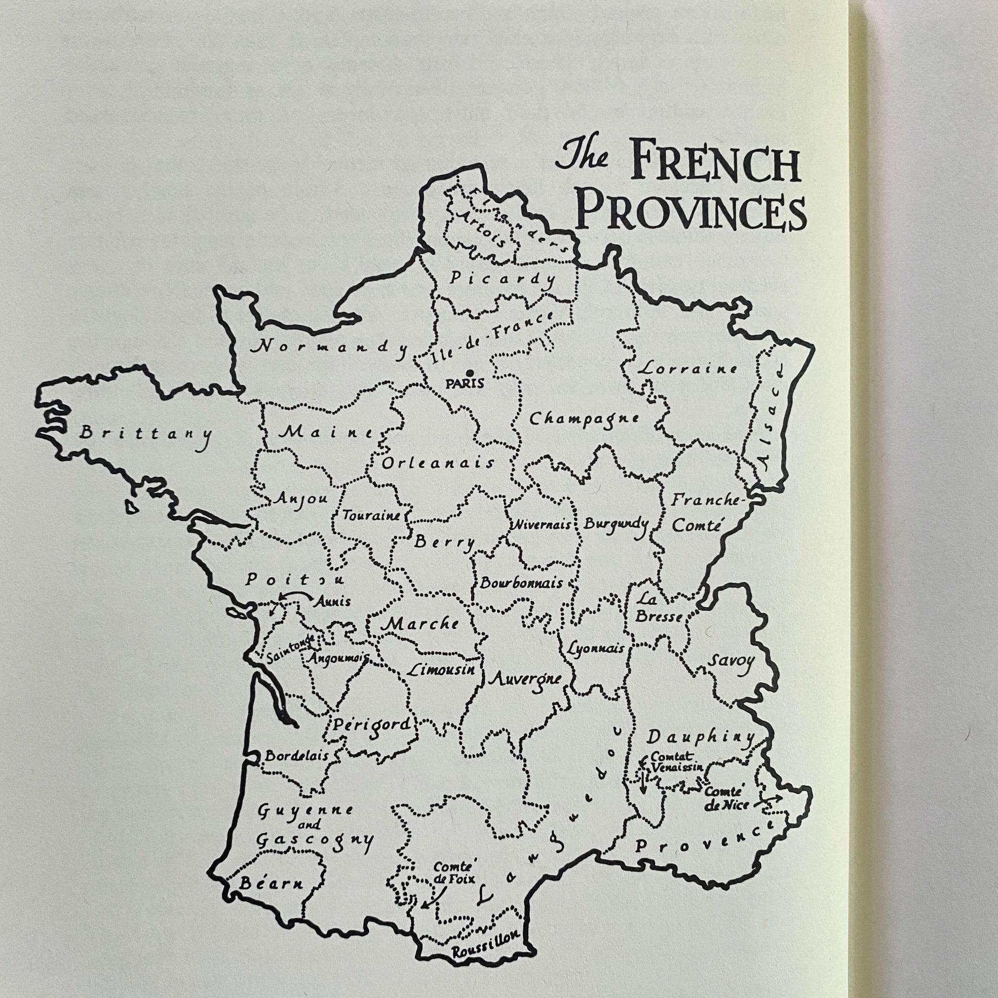 The Flavor of France in Recipes & Pictures - Narcissa Chamberlain 1978 Edition