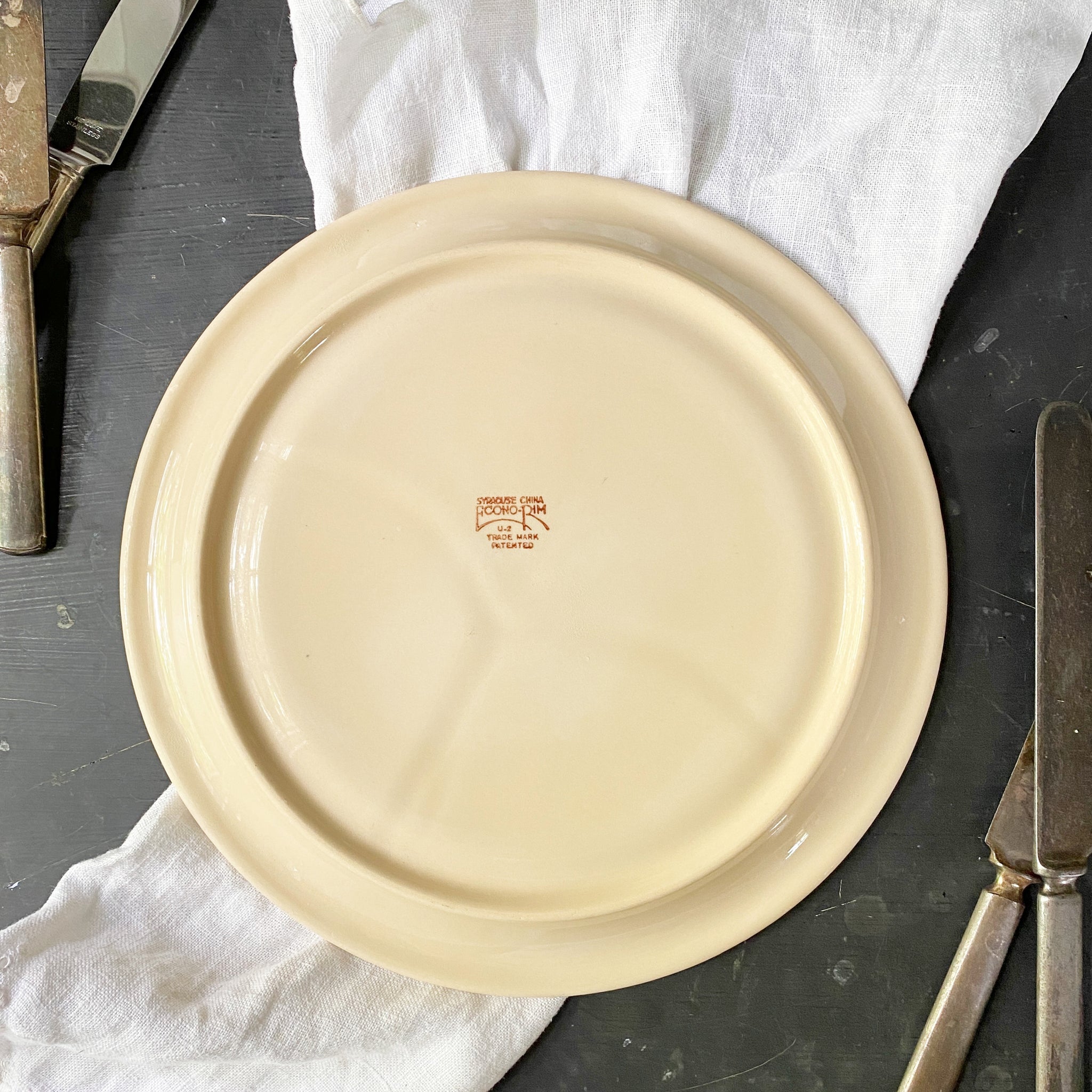 Rare Vintage Walgreen Lunch Counter Divided Plates circa 1938-1941 - Set of Six - Rare Restaurant Ware