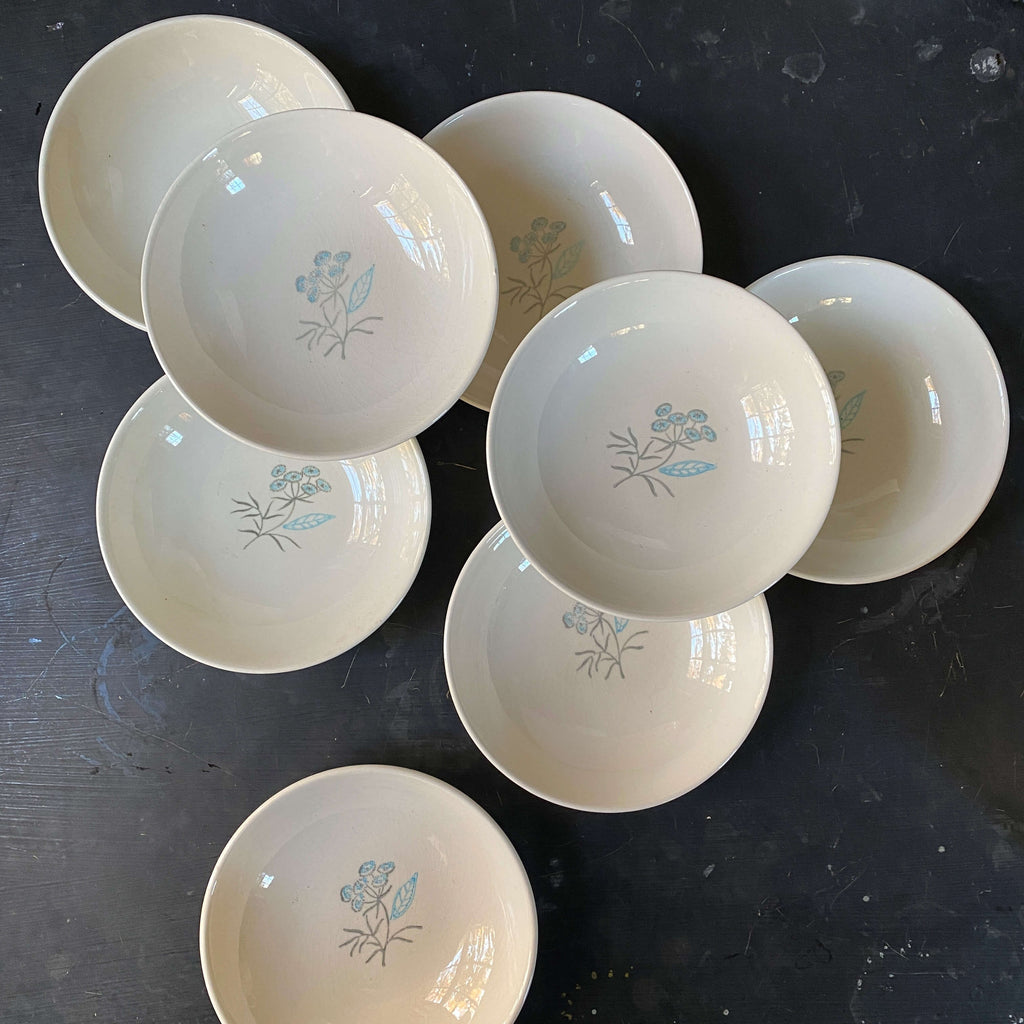 Vintage 1960s Royal Maytime Berry Bowls by Homer Laughlin and Royal Stetson - 8 Available