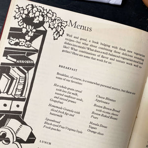 Vintage Vegetarian Cookbook - The New Laurel's Kitchen - 1986 Hardcover Edition Third Printing