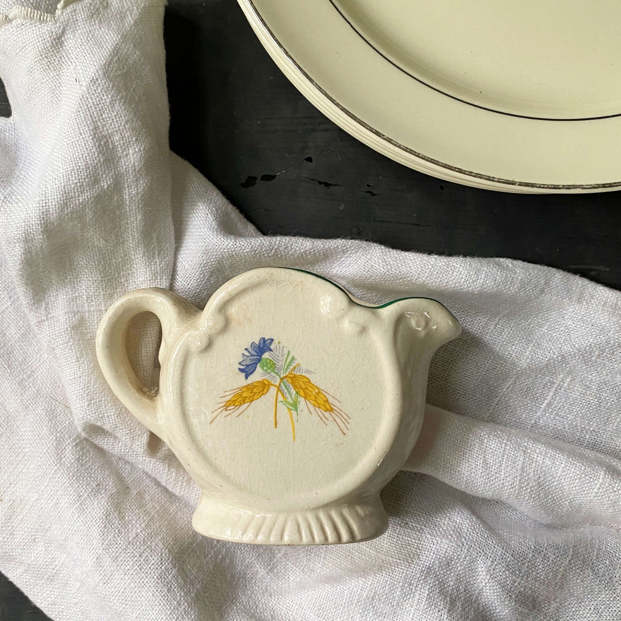 Vintage 1930s Individual Floral Creamer Made in England
