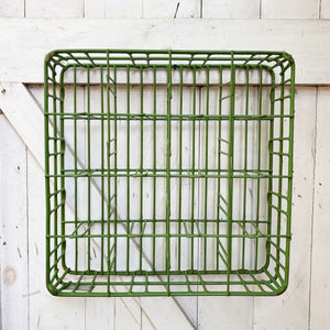 Vintage Sani-Stack Wire Dishwasher Crates - Assorted Stackable Sizes - Four Available