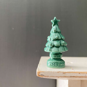 Mini Ceramic Christmas Tree by Wade - Calendar Series for Red Rose Tea