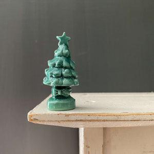 Mini Ceramic Christmas Tree by Wade - Calendar Series for Red Rose Tea