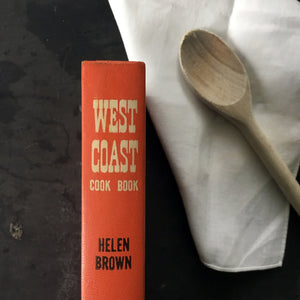 West Coast Cookbook by Helen Evans Brown - Cookbook Collectors Library - Regional Cuisine