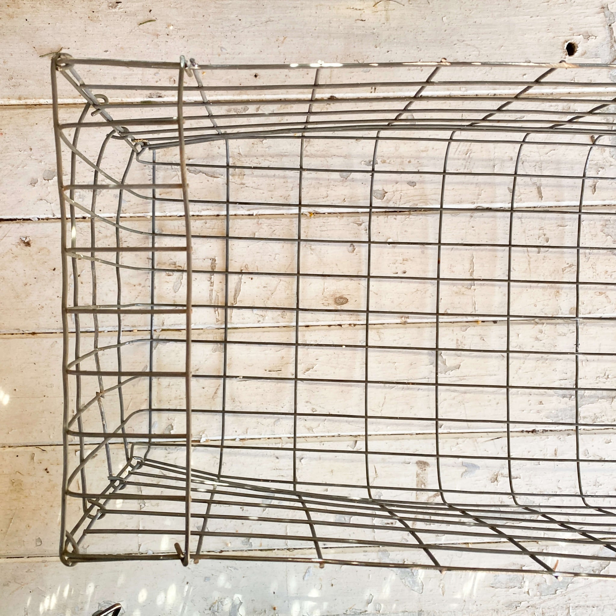 Handmade Wire Basket Storage Totes - Three Sizes Available - 1750 House Exclusive