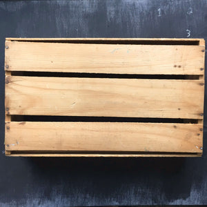 Vintage Wooden Fruit Crate - Aconex Grapes from Chile circa 1970's